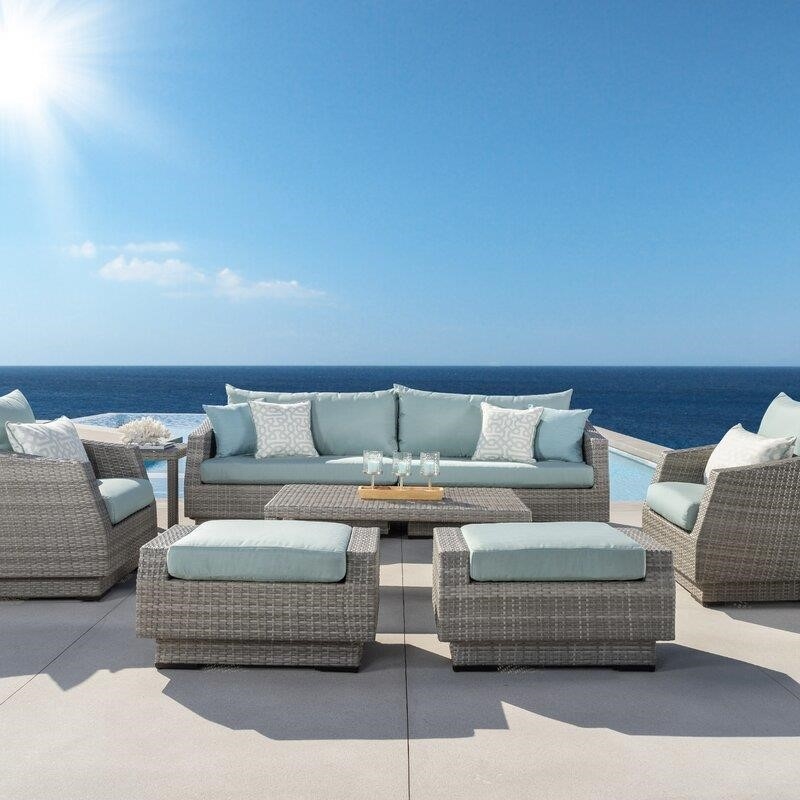 Castelli 7 - Person Seating Group with Cushions
