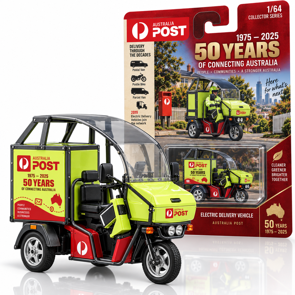 Australia Post 50 Years Electric Delivery Vehicle Edition