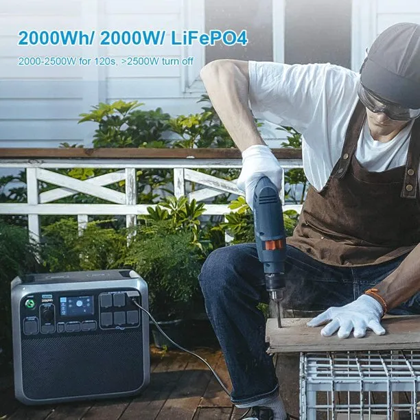 🔥Last Chance Sale🔥 Portable Power Station + 3pcs PV120 Solar Panel