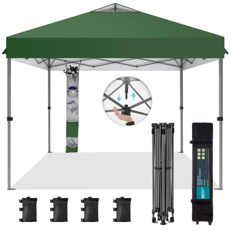 10x10 Pop-up Canopy Tent Waterproof UV