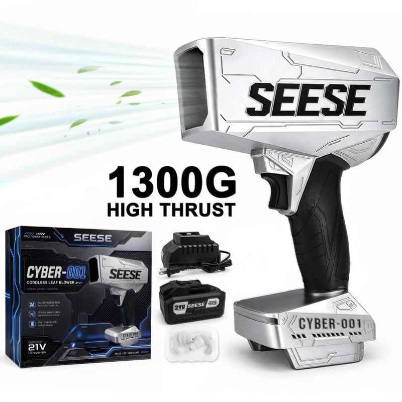 2000G Cyber Cordless Leaf Blower Violent TurboFan,120 MPH+,BrushlessPure Copper Motor Jet Fan With Battery,CordlessTurbo Super Power Air Duster, Car Drying after Wash