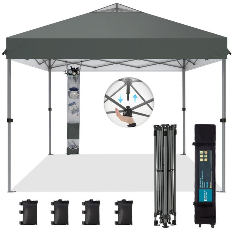 10x10 Pop-up Canopy Tent Waterproof UV