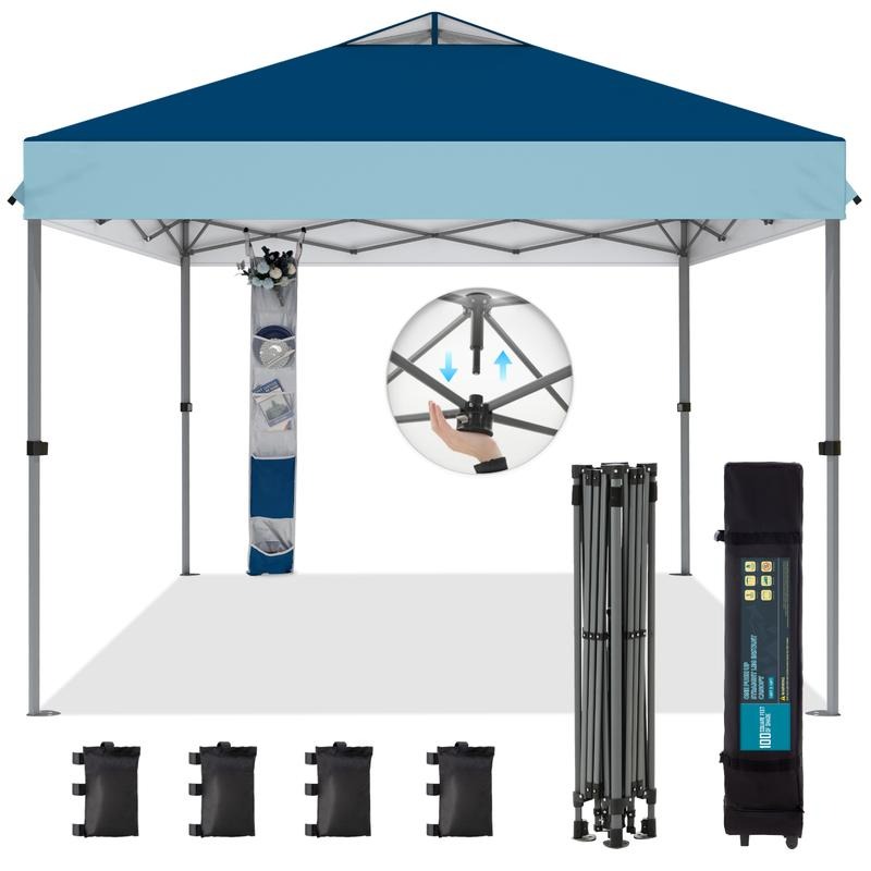 10x10 Pop-up Canopy Tent Waterproof UV