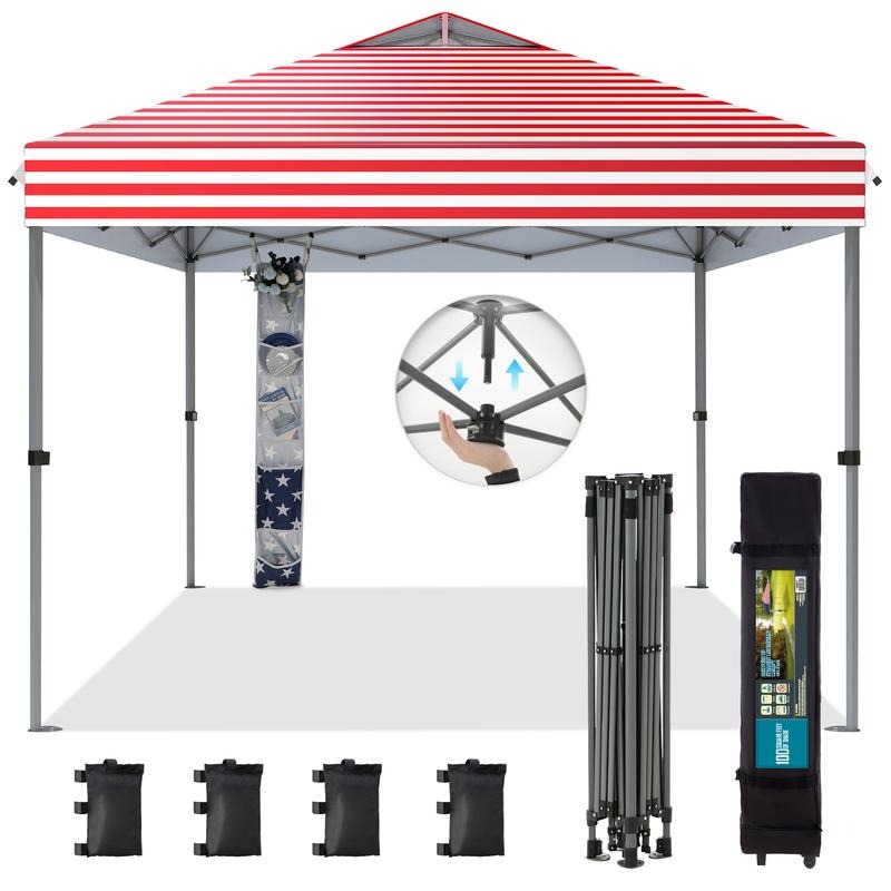 10x10 Pop-up Canopy Tent Waterproof UV