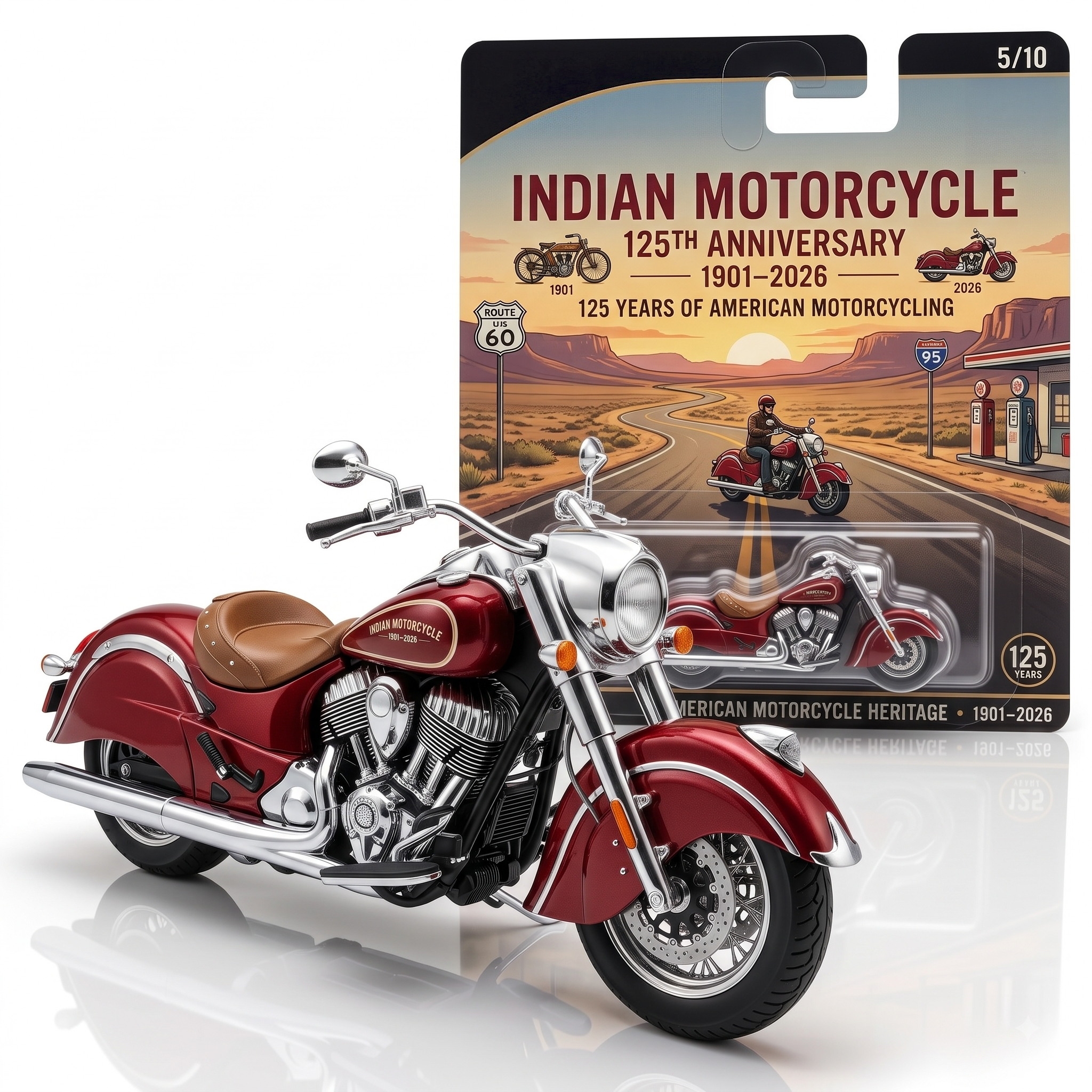 First Motorcycle 125th Anniversary Collectable Edition
