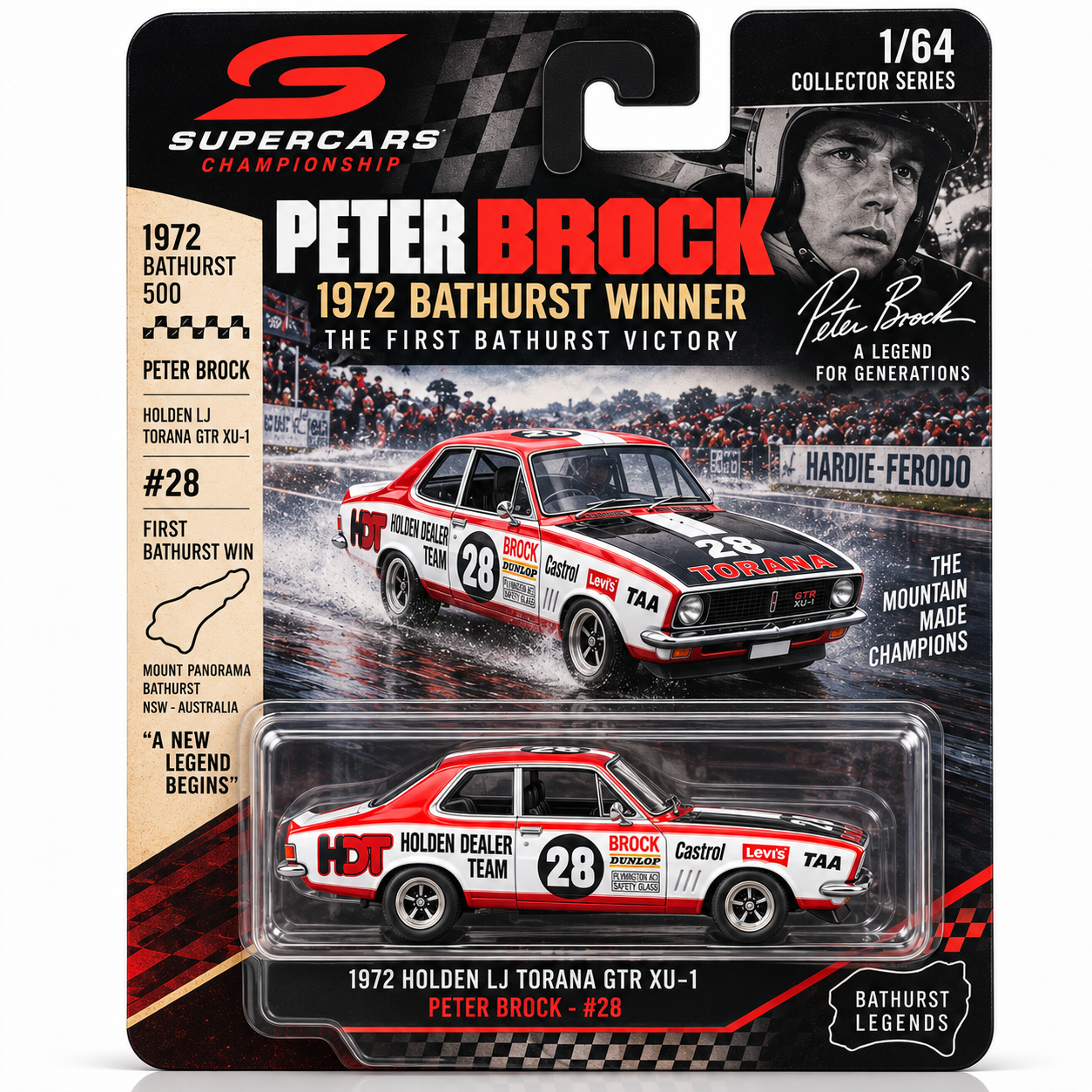 1972 Bathurst Winner Collectable Edition Car