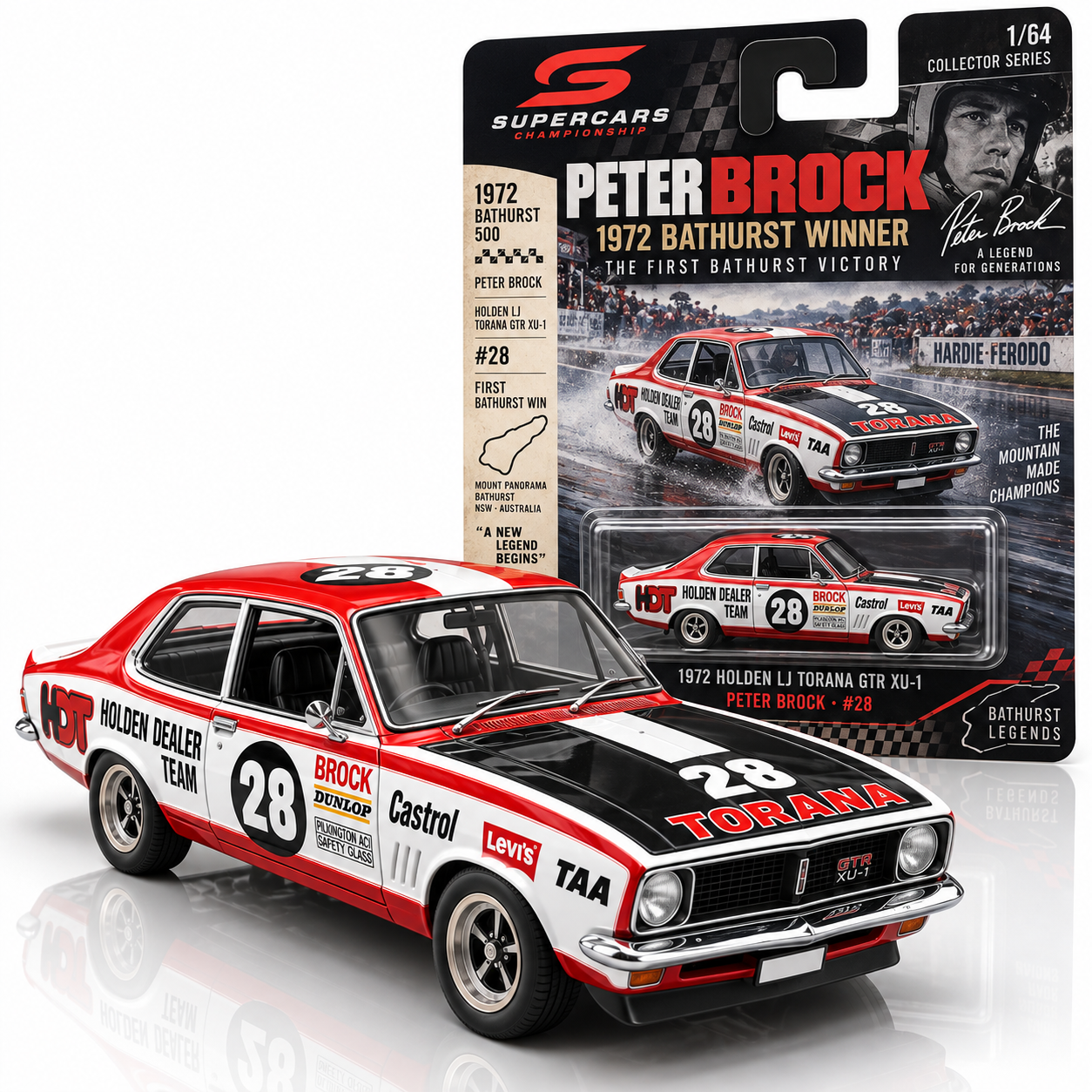 1972 Bathurst Winner Collectable Edition Car