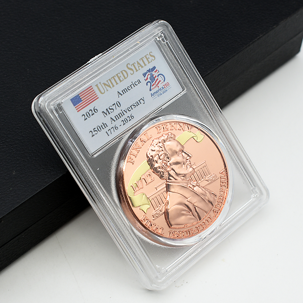 USA 250th Anniversary Commemorative Coin 1776-2026, America 250 Patriotic Challenge Coin, Double-Sided Collectible Token with Liberty Bell & American Eagle, US 250th Anniversary Souvenir Gift