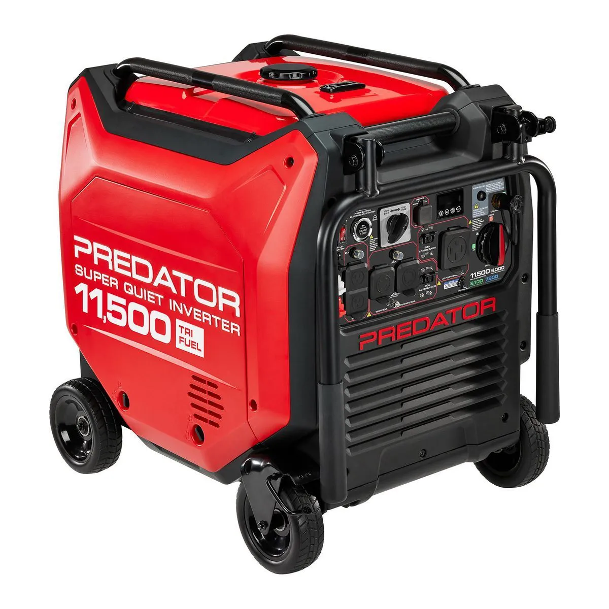 ⚡ 5000W Dual-Fuel Quiet Inverter Generator – Remote Start, Gas & Propane Ready 🔥🏕️