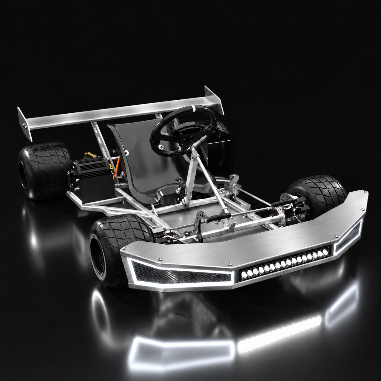 🏁 72V Adult Electric Racing Go Kart – 90 MPH Road-Ready Performance Kart 🔥