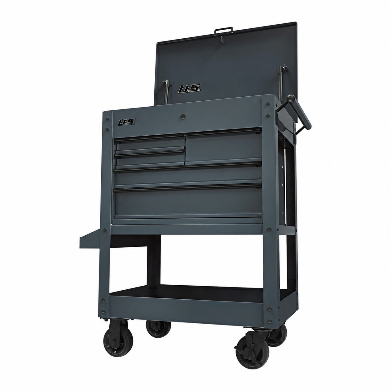 🔥 Limited-Time Tool Cart Deal! 5-Drawer Rolling Storage Cart with 700 LB Capacity 🛠️📦