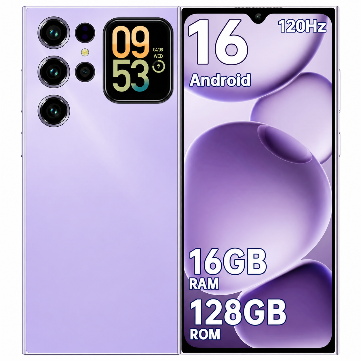 Limited Offer: Dual-Screen 4G Smartphone with 6.88” Display & 5150mAh Battery