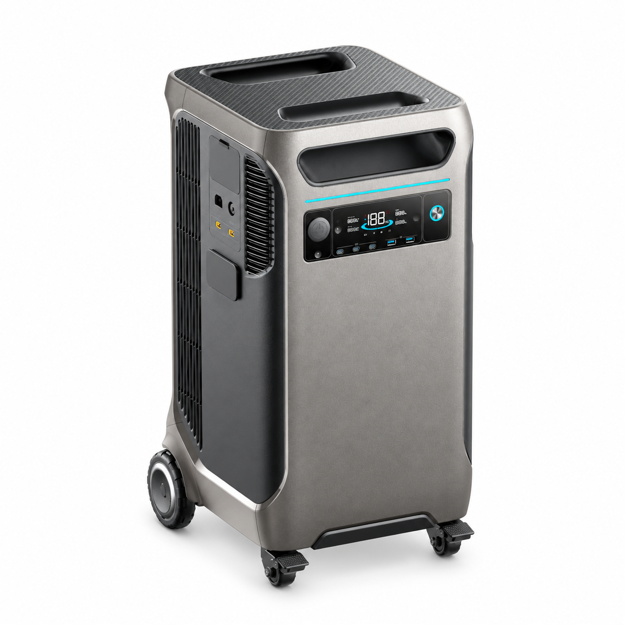 🔥 F3800 Portable Power Station – 3840Wh 6000W Home Backup & Solar Generator