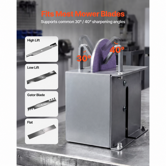 🛠️ Professional Lawn Mower Blade Sharpener – Workshop Special Sale 🔥
