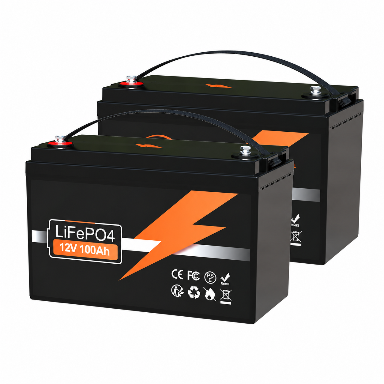 🔥 12V 100Ah LiFePO4 Deep Cycle Battery – Long-Life Power for RV, Solar & Off-Grid Use