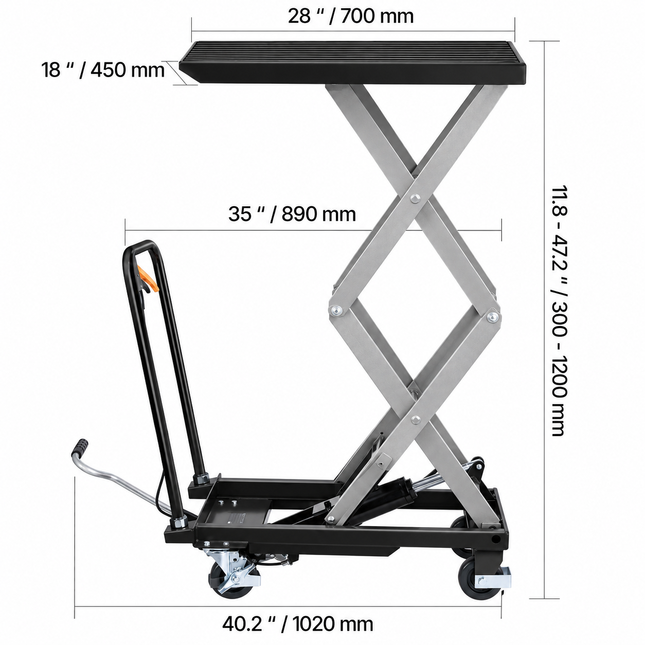 ⚡️Clearance sale⚡️ Today Only — Hydraulic Lift Table Cart