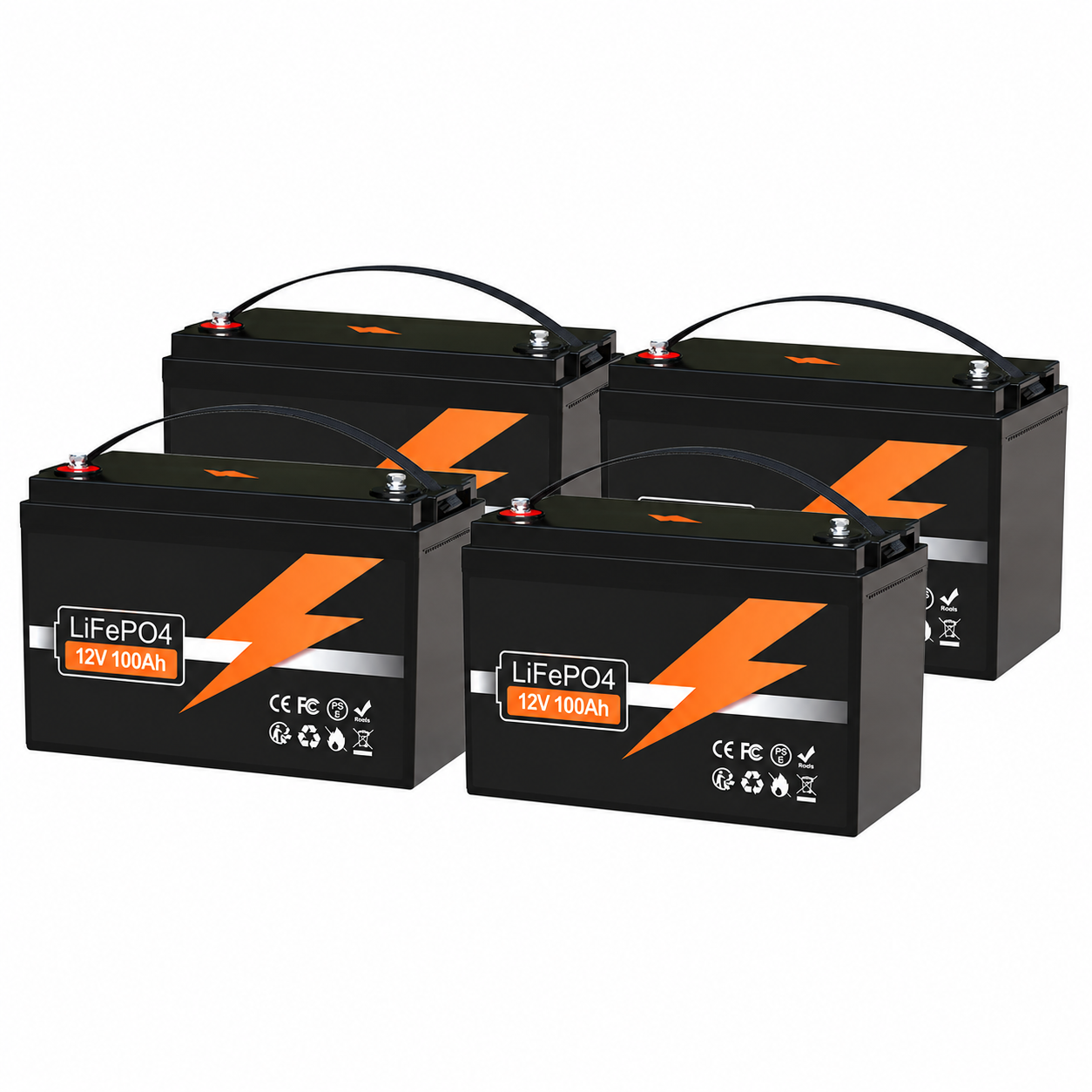 🔥 12V 100Ah LiFePO4 Deep Cycle Battery – Long-Life Power for RV, Solar & Off-Grid Use