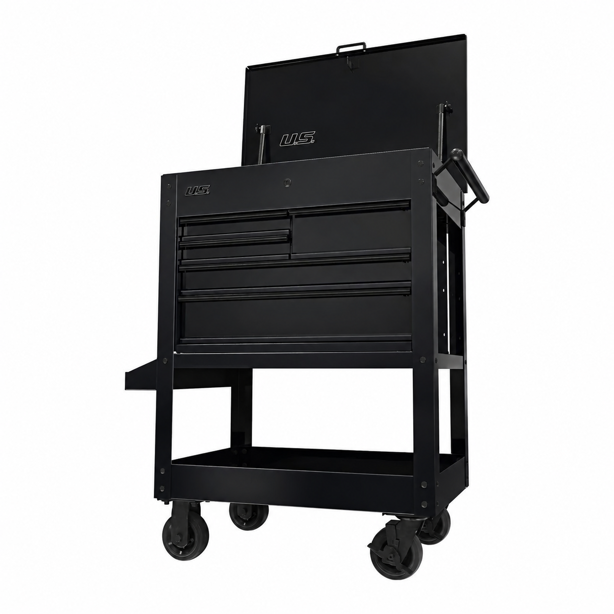 🔥 Limited-Time Tool Cart Deal! 5-Drawer Rolling Storage Cart with 700 LB Capacity 🛠️📦