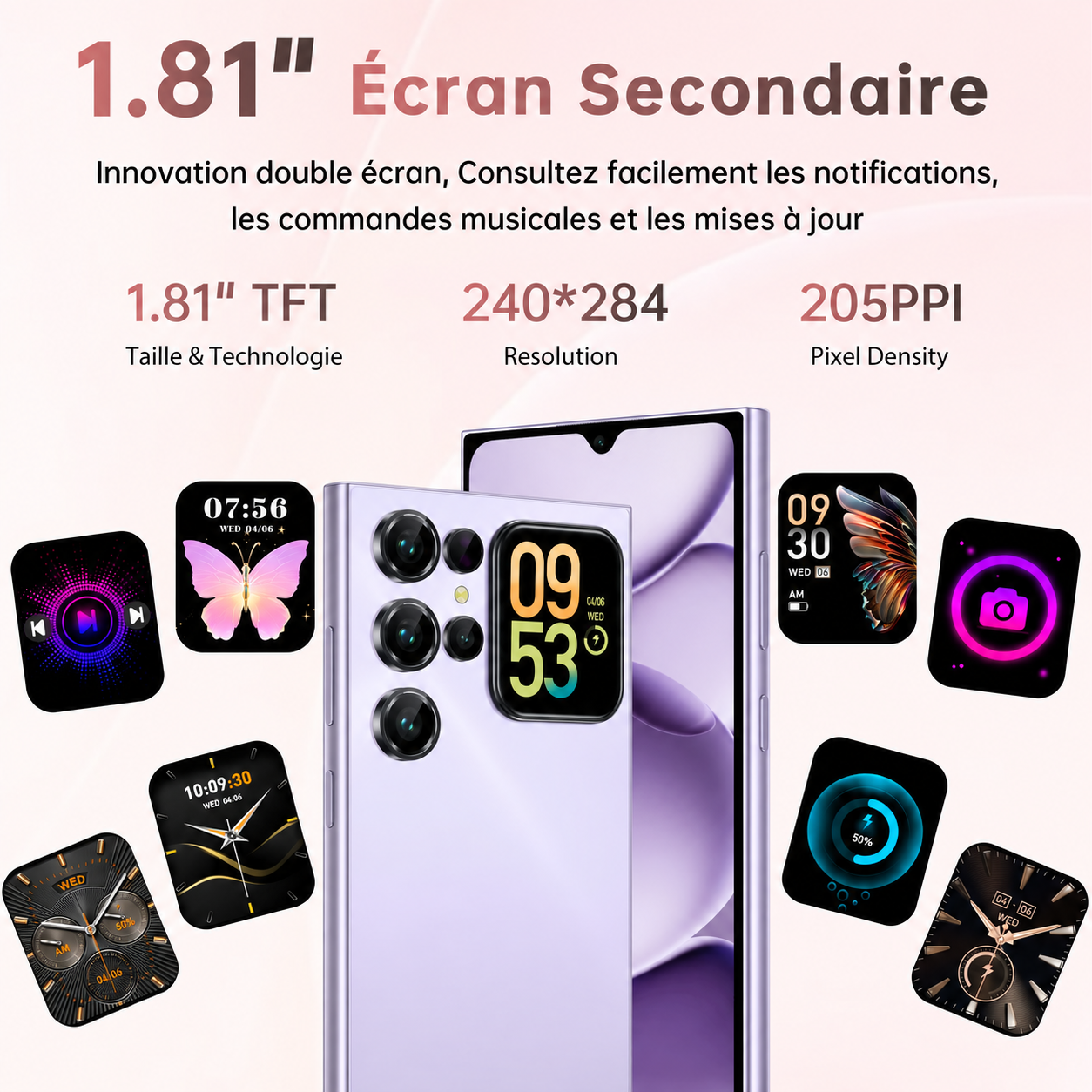 Limited Offer: Dual-Screen 4G Smartphone with 6.88” Display & 5150mAh Battery