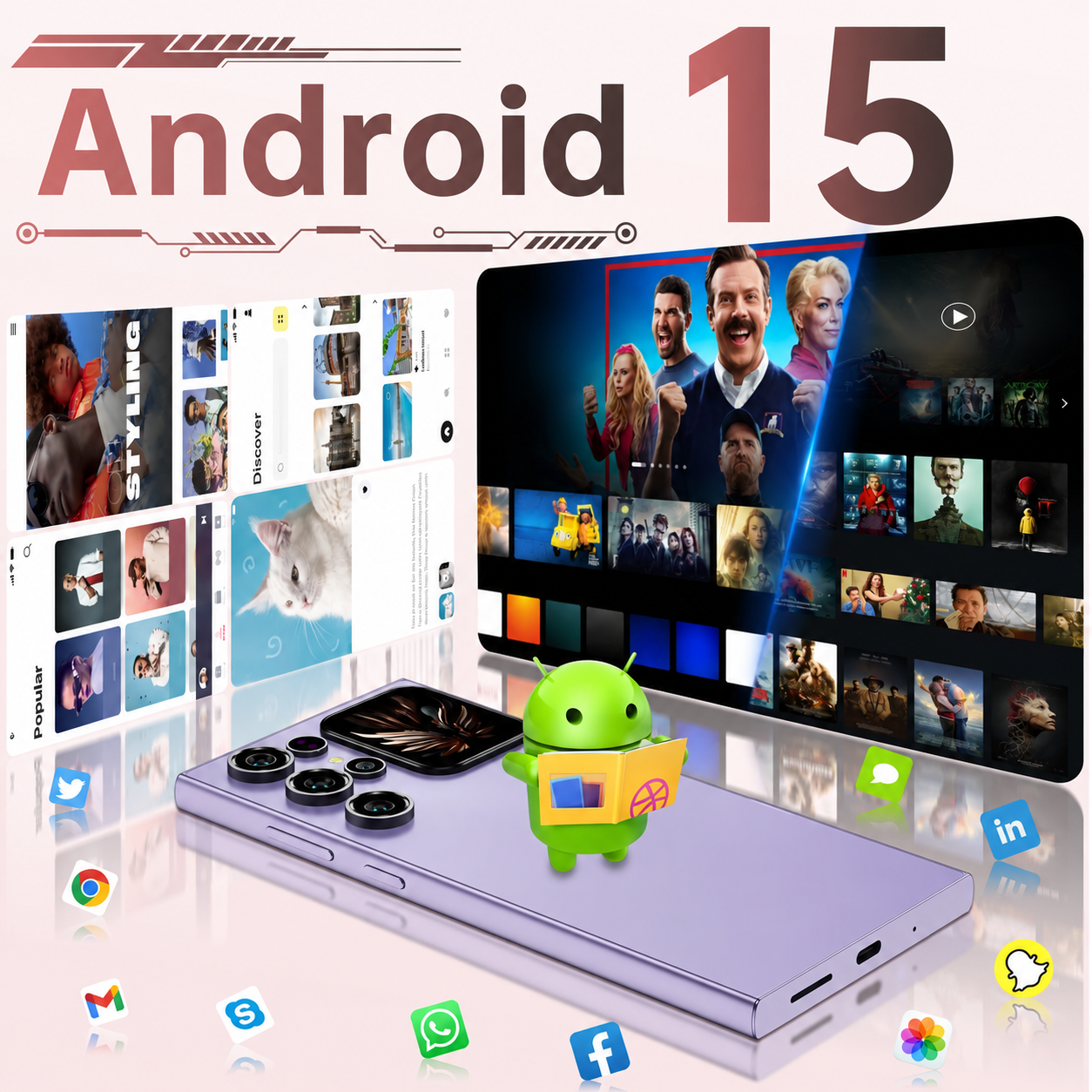 Limited Offer: Dual-Screen 4G Smartphone with 6.88” Display & 5150mAh Battery