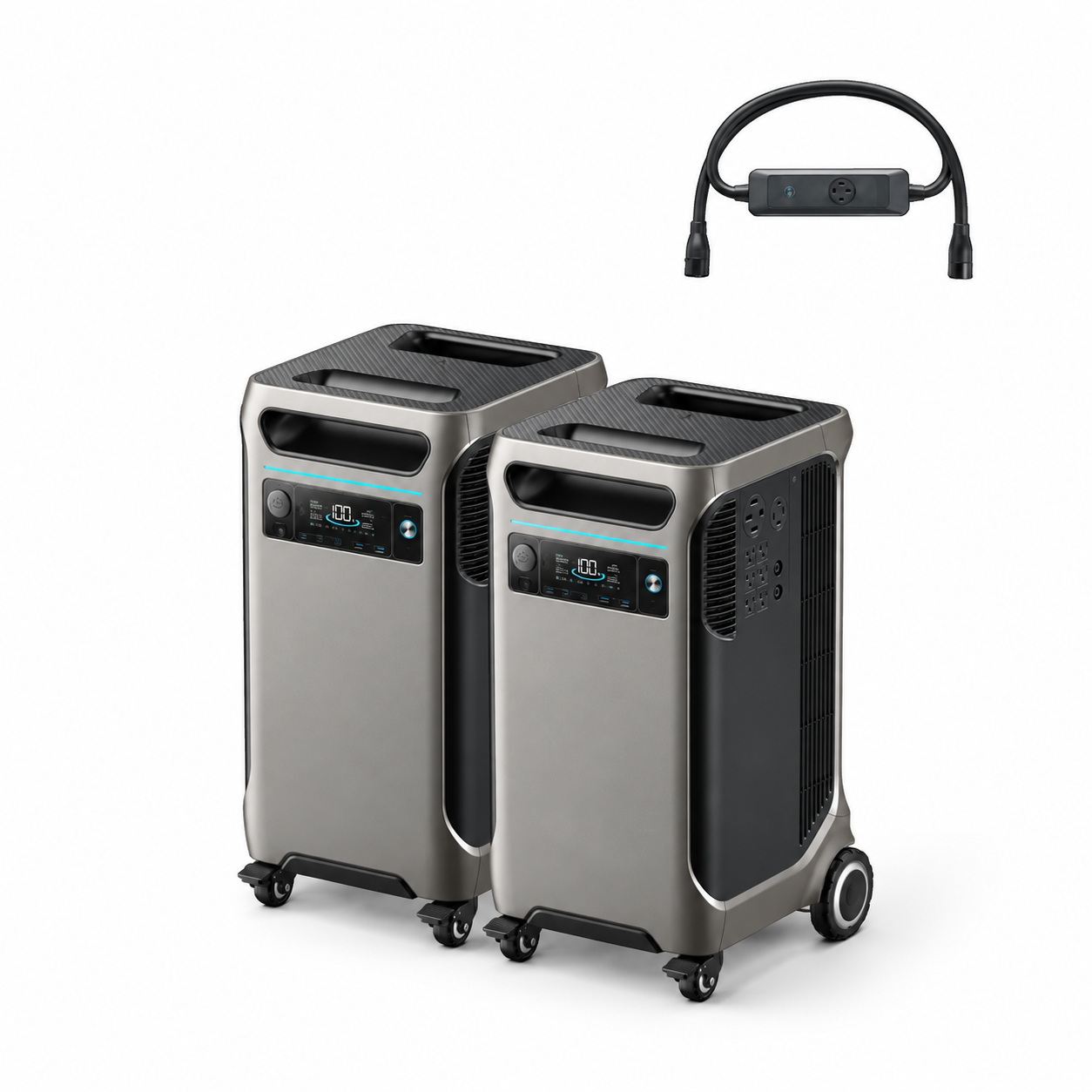 🔥 F3800 Portable Power Station – 3840Wh 6000W Home Backup & Solar Generator