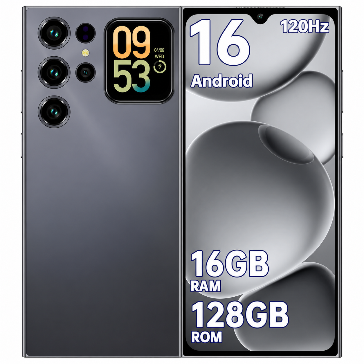 Limited Offer: Dual-Screen 4G Smartphone with 6.88” Display & 5150mAh Battery