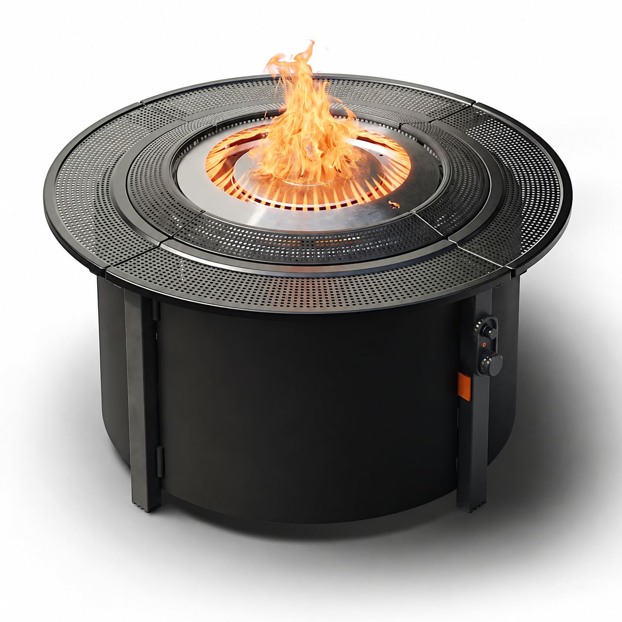 🔥 72,000 BTU Propane Fire Table – Smokeless Outdoor Patio Heater with Instant Flame