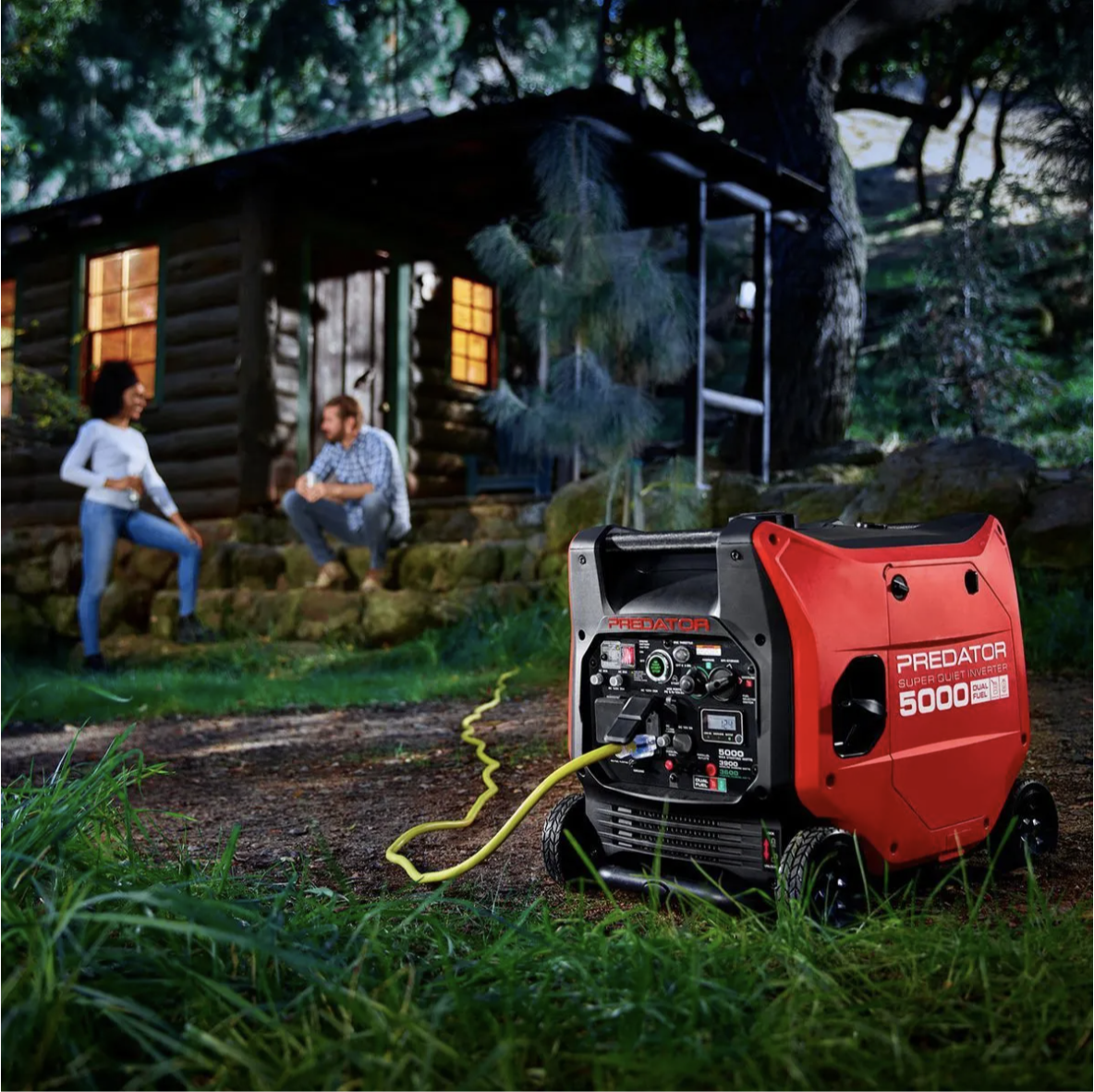 ⚡ 5000W Dual-Fuel Quiet Inverter Generator – Remote Start, Gas & Propane Ready 🔥🏕️