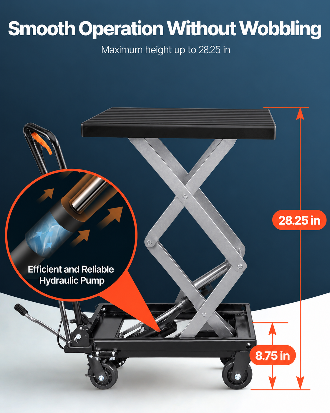 ⚡️Clearance sale⚡️ Today Only — Hydraulic Lift Table Cart