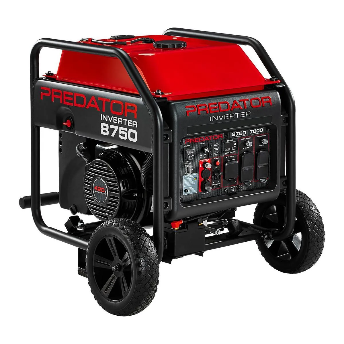 ⚡ 5000W Dual-Fuel Quiet Inverter Generator – Remote Start, Gas & Propane Ready 🔥🏕️