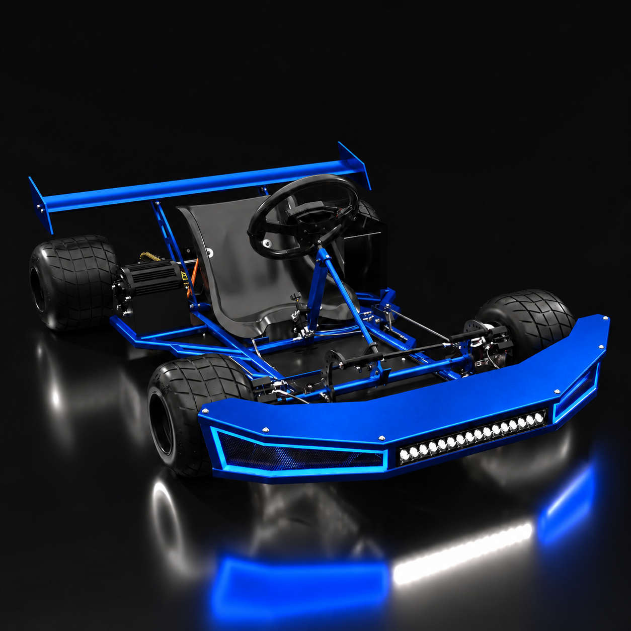 🏁 72V Adult Electric Racing Go Kart – 90 MPH Road-Ready Performance Kart 🔥