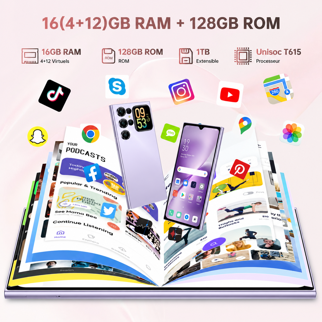 Limited Offer: Dual-Screen 4G Smartphone with 6.88” Display & 5150mAh Battery