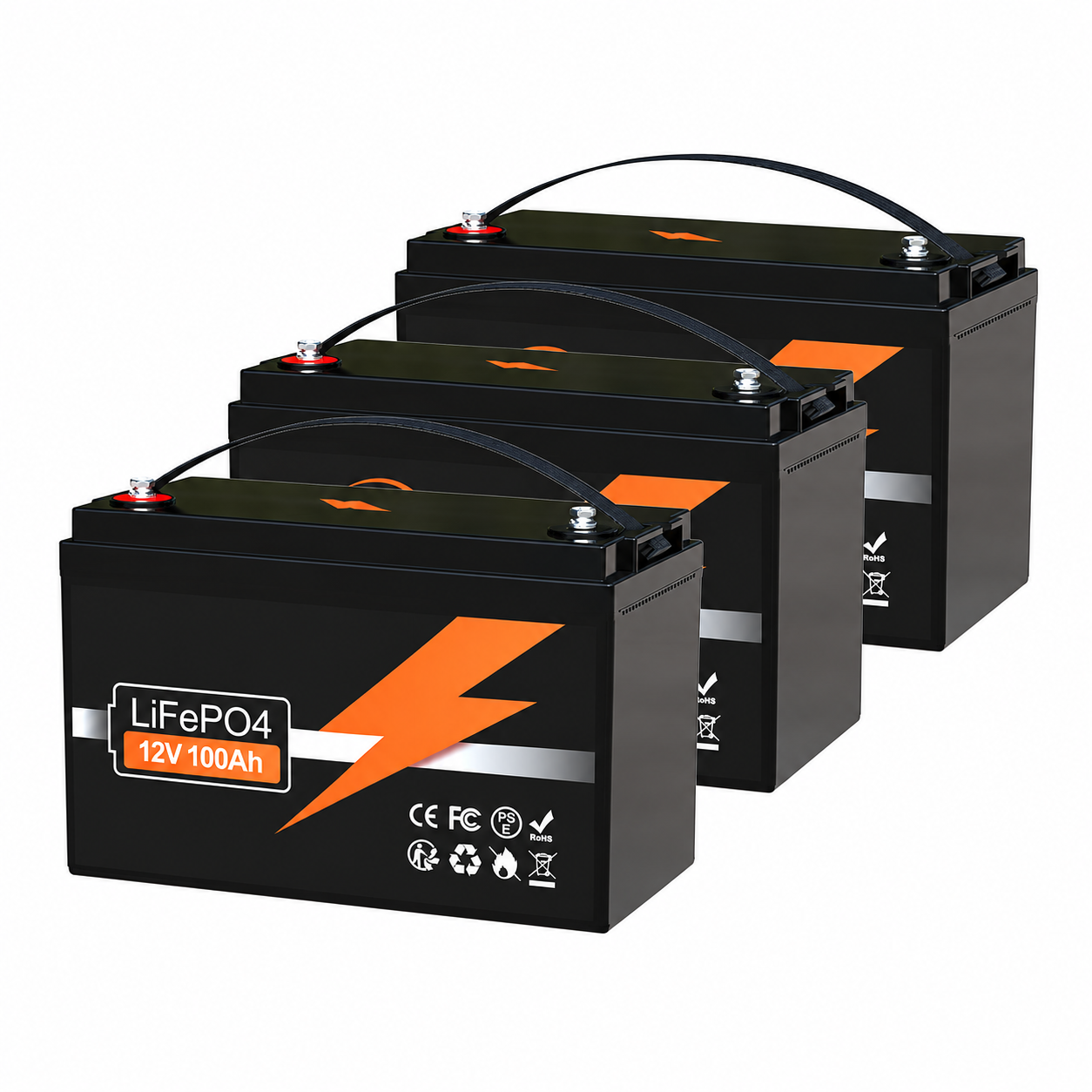 🔥 12V 100Ah LiFePO4 Deep Cycle Battery – Long-Life Power for RV, Solar & Off-Grid Use