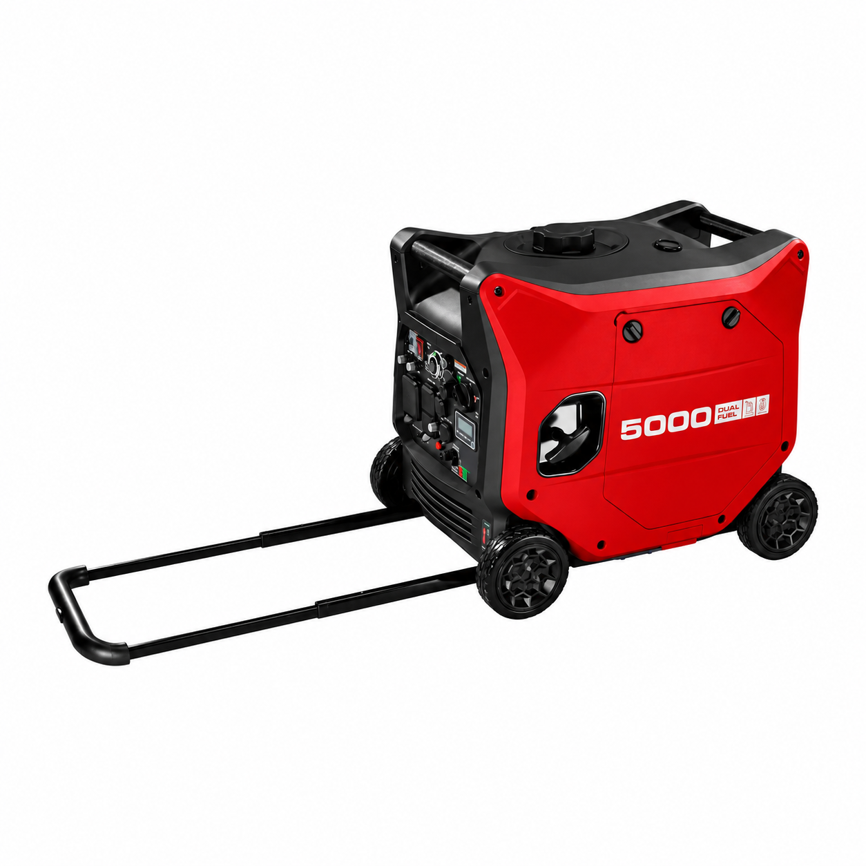 ⚡ 5000W Dual-Fuel Quiet Inverter Generator – Remote Start, Gas & Propane Ready 🔥🏕️