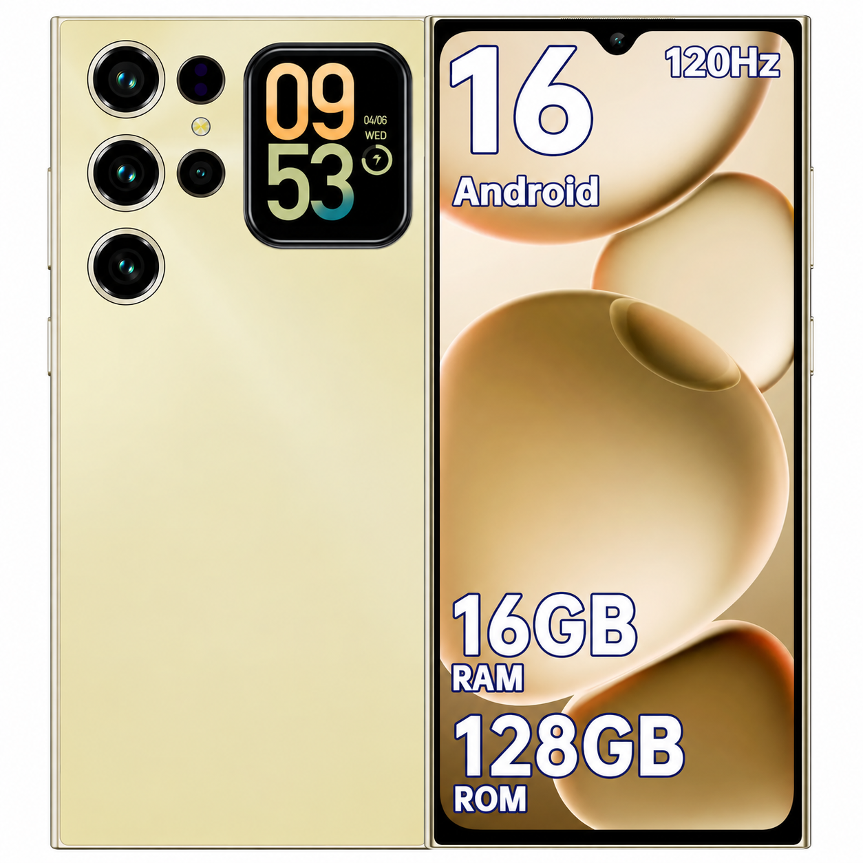 Limited Offer: Dual-Screen 4G Smartphone with 6.88” Display & 5150mAh Battery