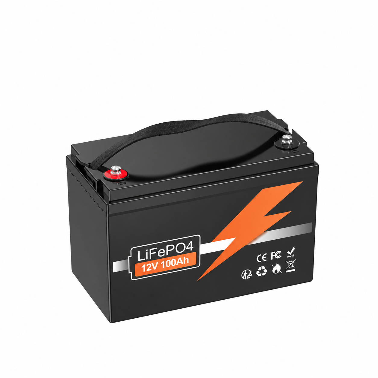 🔥 12V 100Ah LiFePO4 Deep Cycle Battery – Long-Life Power for RV, Solar & Off-Grid Use