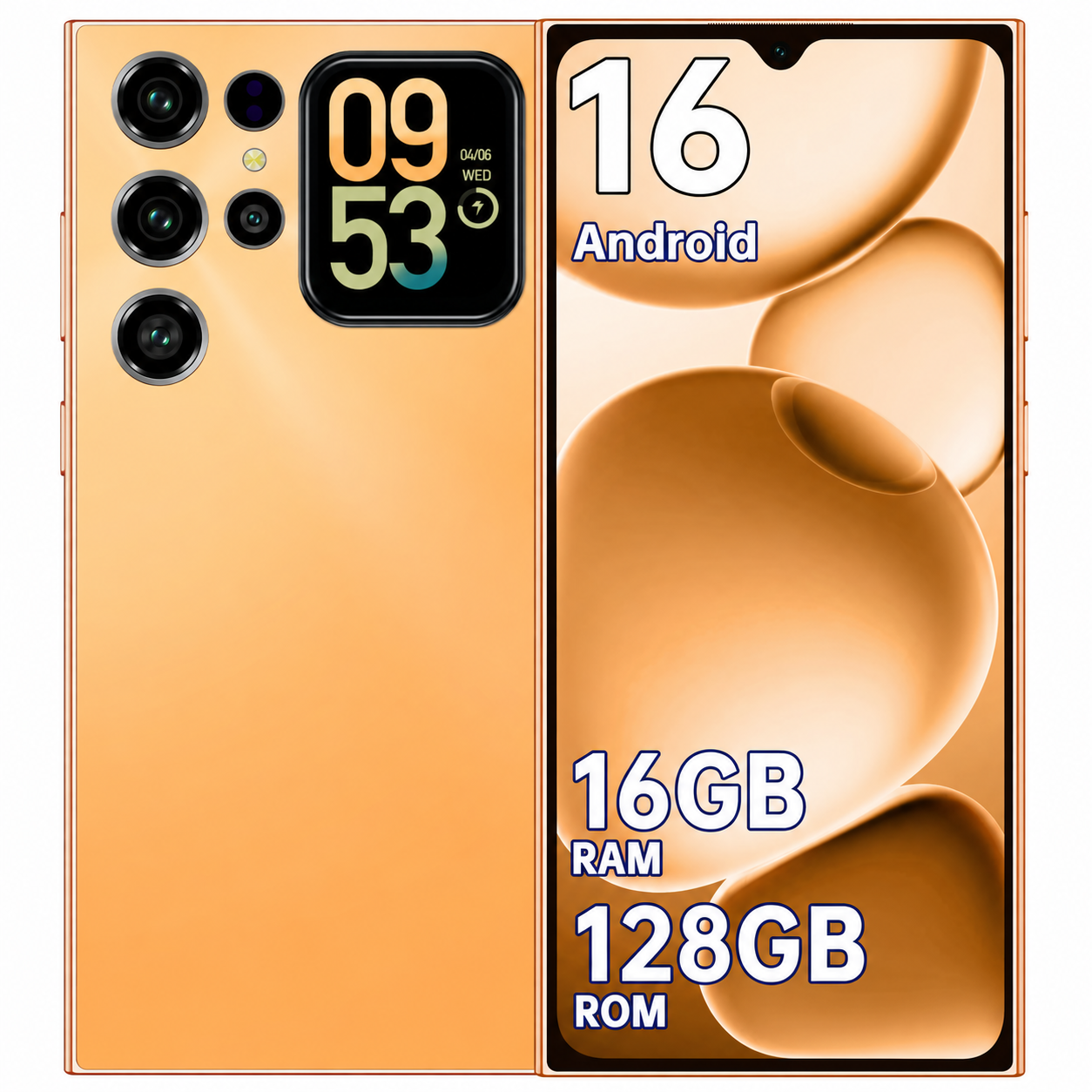 Limited Offer: Dual-Screen 4G Smartphone with 6.88” Display & 5150mAh Battery
