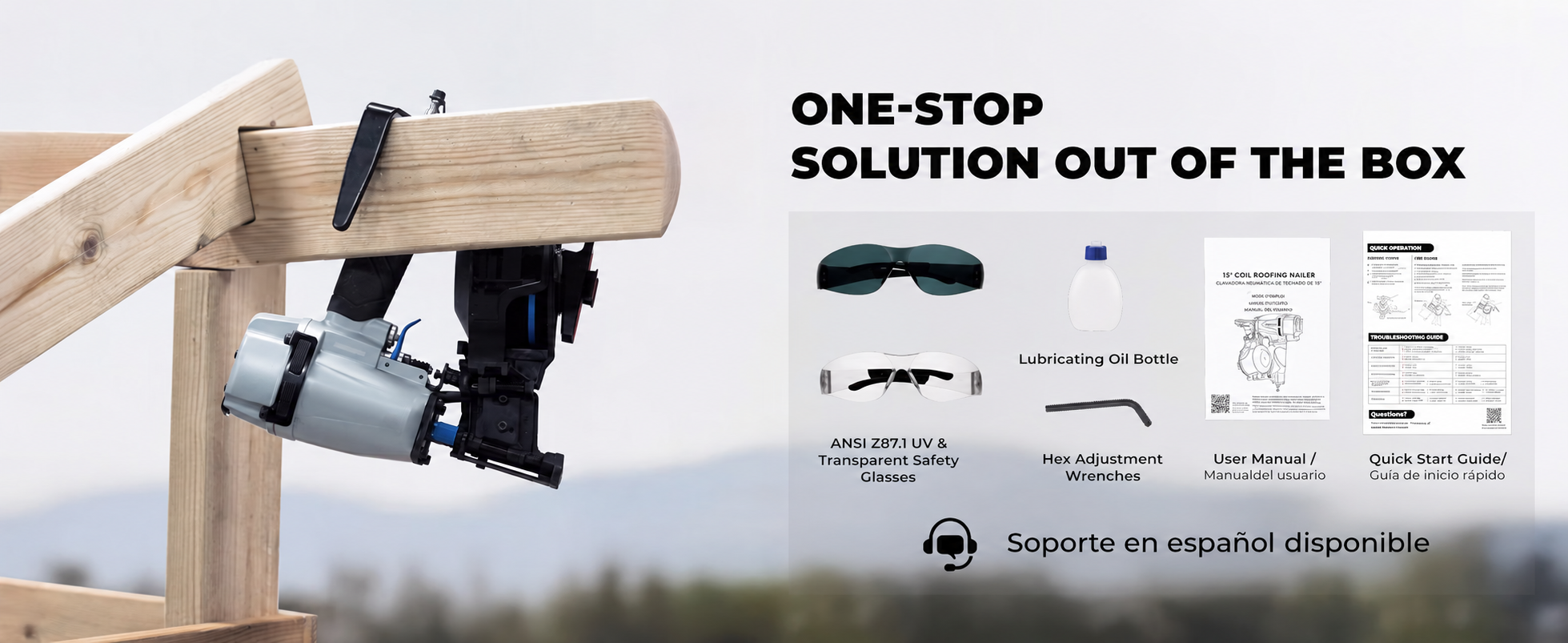 Roofing nailer accessories