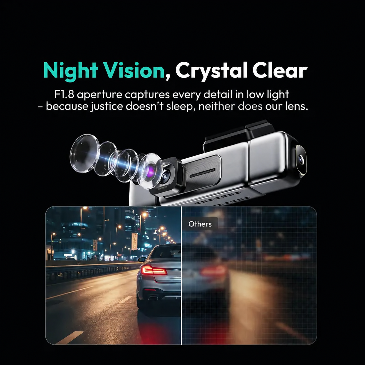 🔥Last Chance Sale🔥3K 4 Channel Dash Cam 3.18” Touch Screen