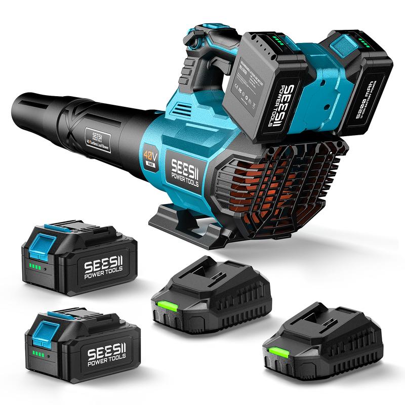 🔥Last Chance Sale🔥40V Cordless Electric Leaf & Snow Blower - Brushless Motor, 680 CFM/210 MPH