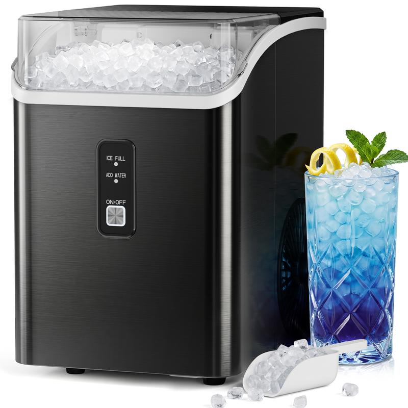 🔥Last Chance Sale🔥 Nugget Ice Maker, 45Lbs/Day