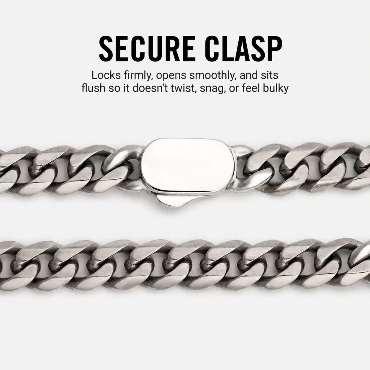 🔥Last Chance Sale🔥 5mm Curb Chain Titanium 20