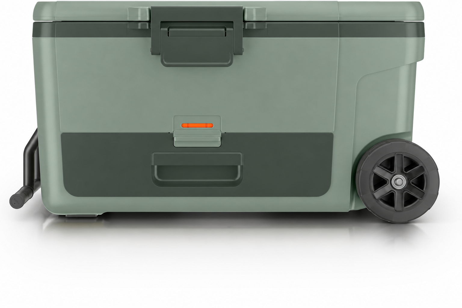 🔥Clearance Sale🔥 65QT Wheeled Cooler 🧊 Heavy-Duty Ice Chest with Dry Storage Drawer