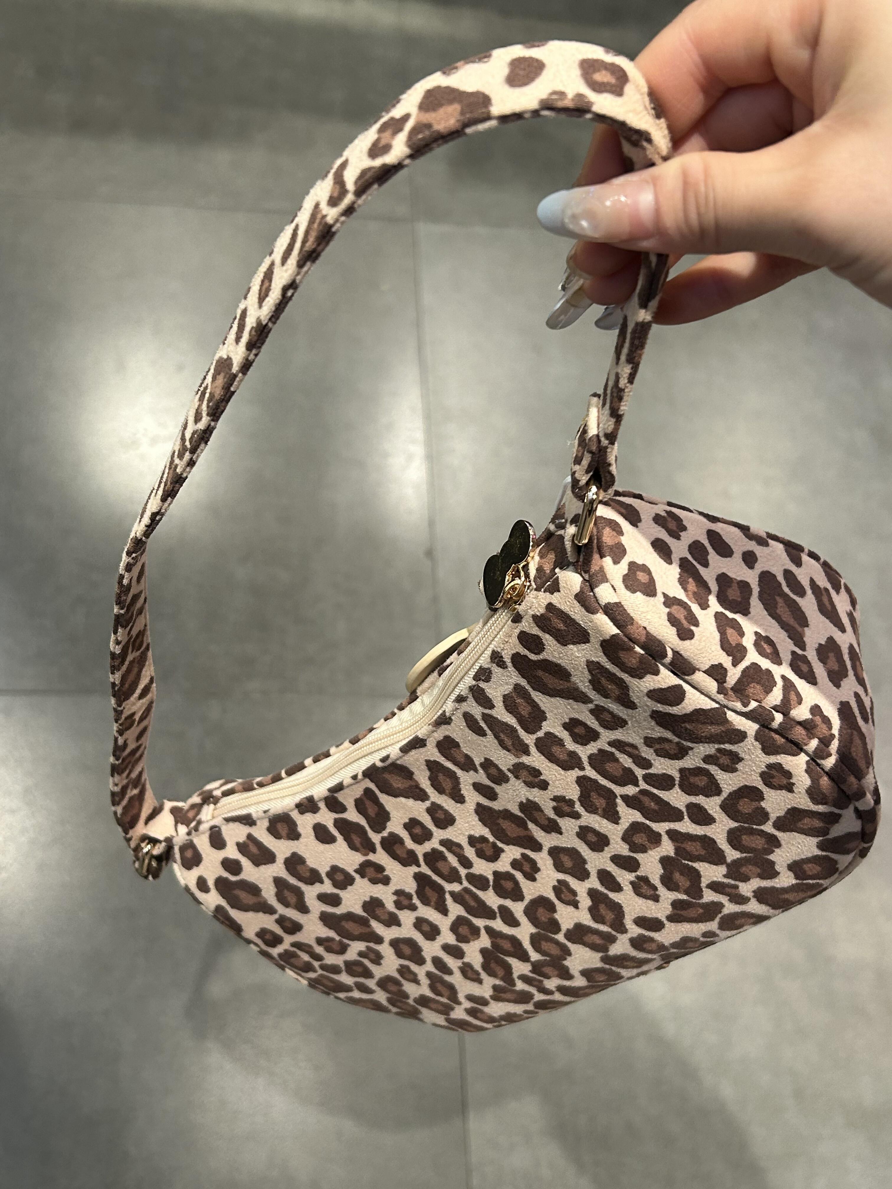 Hellokitty Leopard Print Cute Tote Bags Kawaii Carry on Bag Handbags