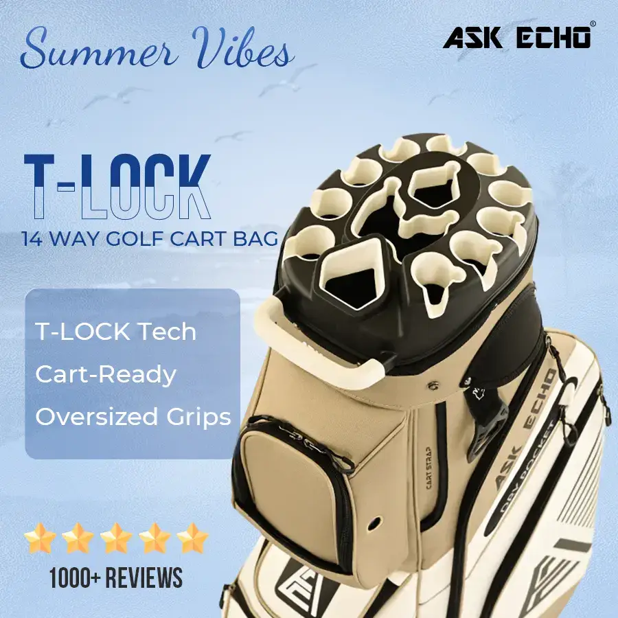 Golf Cart Bag with 14 Dividers