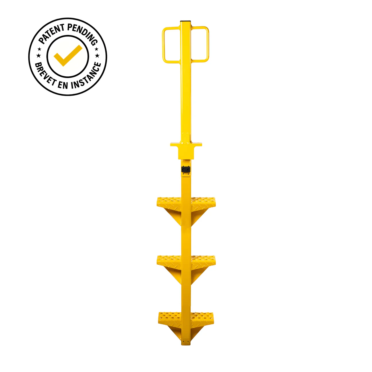 🚚 Heavy-Duty Trailer Access Ladder – Safe Non-Slip Steps, Supports Up to 450 lbs