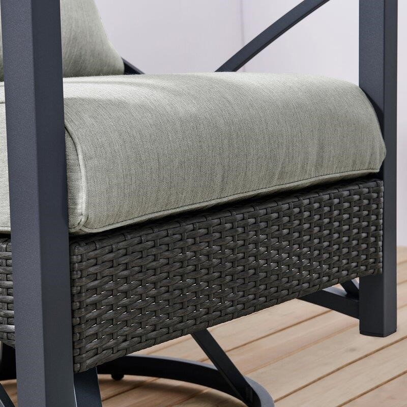 Metal 4 - Person Seating Group with Cushions