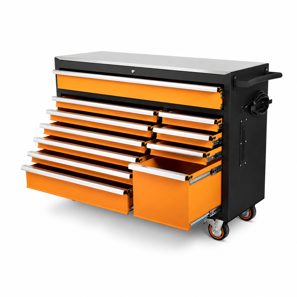 🔥Garage Upgrade Sale🔥 1024-Piece Master Mechanics Tool System with Rolling Cabinets & Modular Trays