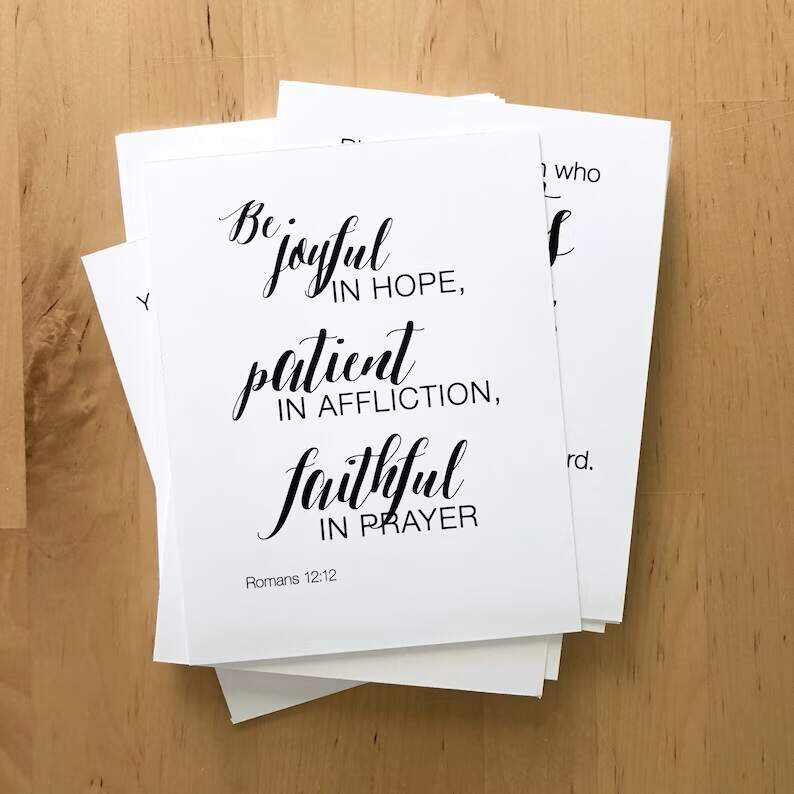 Bible Cards | Inspirational Decorations to Brighten the Soul