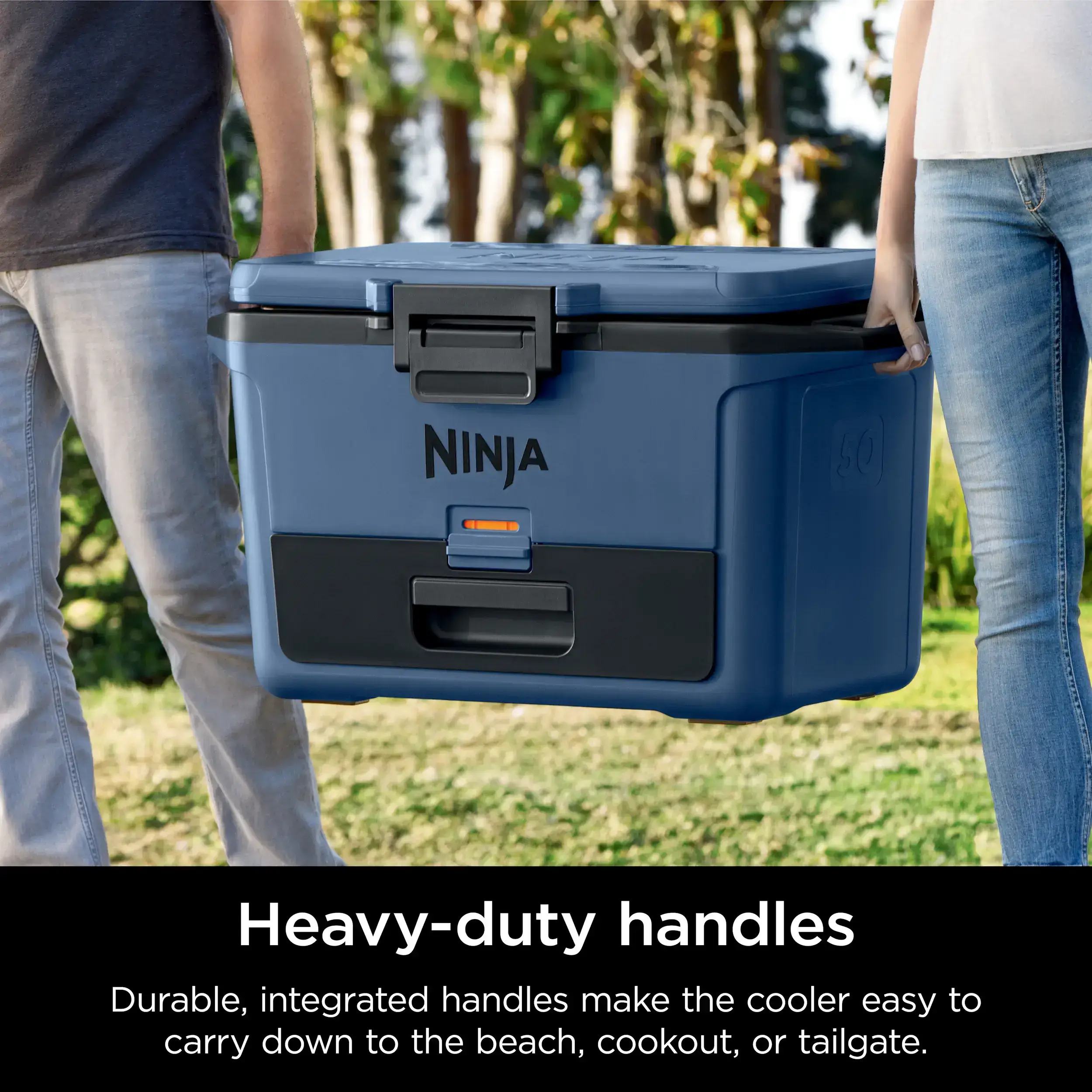 50qt Hard Cooler with Cold Dry Zone - FB151